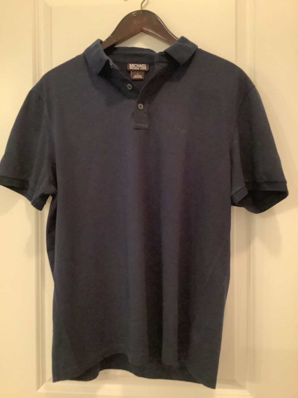 Michael Kors Men's Dark Navy Polo Shirt